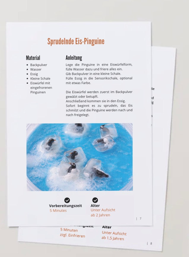 10 Winter Spielideen - ab 2 Jahre